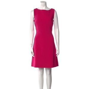Kate Spade Pink Bateau Neckline Shift Dress